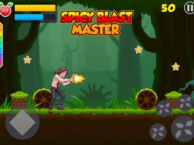 Colorful puzzle levels in Spicy Blast Master Spicy Blast Master Gameplay Screenshot